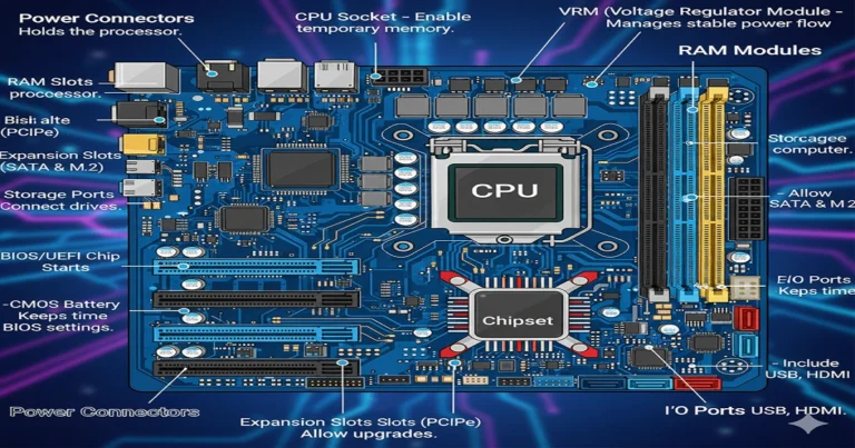 Motherboard Components and Functions – Ultimate Guide (2026)