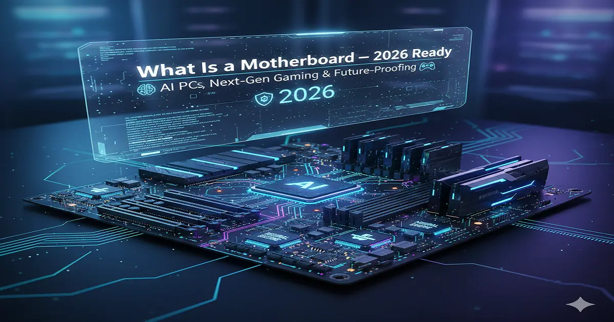 What Is a Motherboard – 2026 Ready: AI PCs, Next-Gen Gaming & Future-Proofing