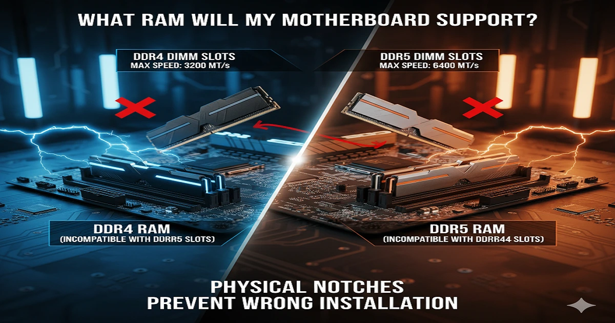 what ram will my motherboard support