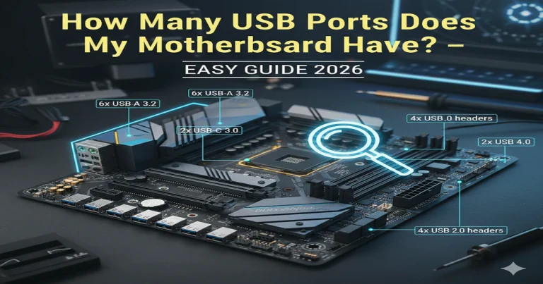 How Many USB Ports Are on a Motherboard? (Easy Guide 2025)